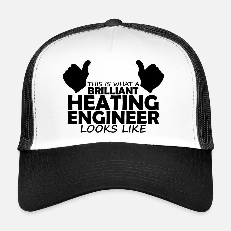 brilliant heating engineer Trucker Cap