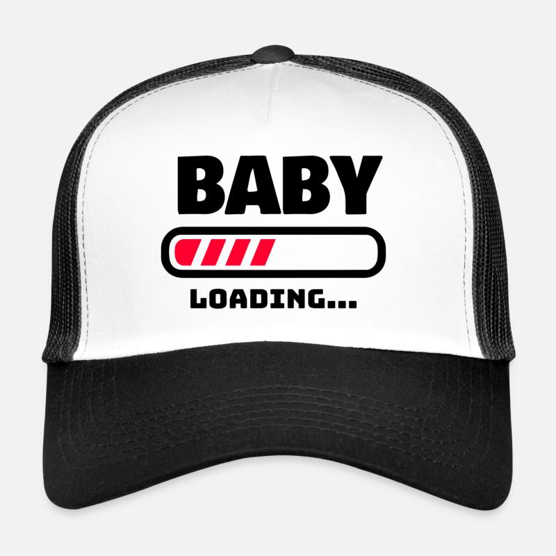 BABY LOADING LUSTIGE SCHWANGERSCHAFT GESCHENK IDEE Trucker Cap