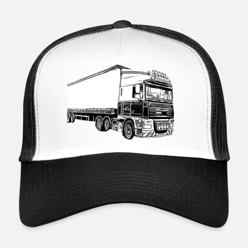 Trucks - Trucker Cap - white/black