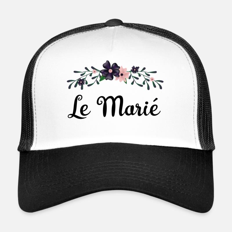 le marié - collection mariage bucolique Casquette trucker 