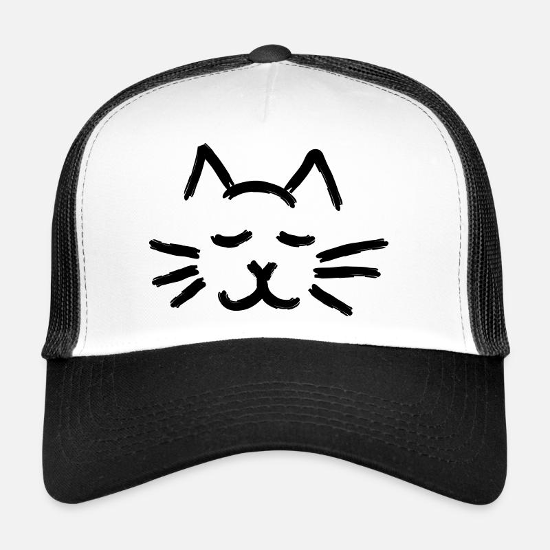 Chat Zen - Trucker Cap - white/black