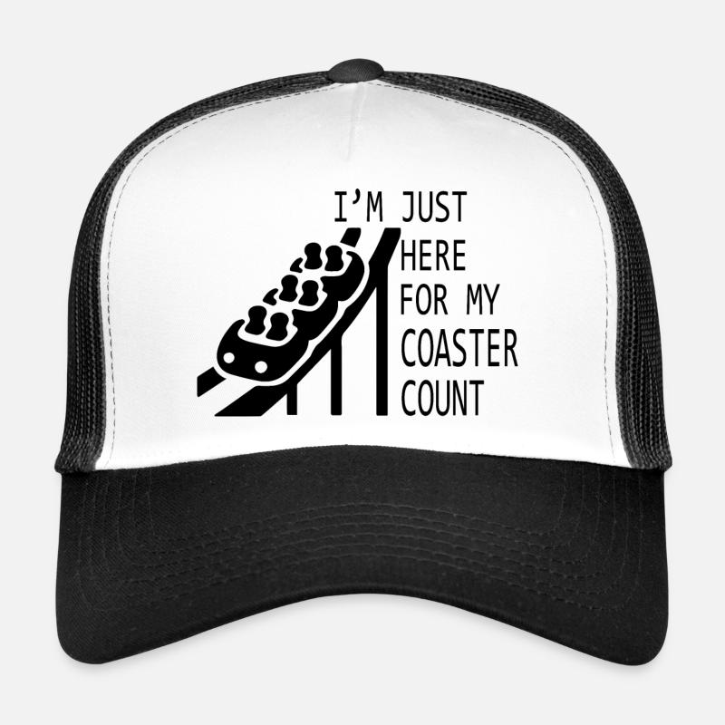 Rollercoaster Achterbahn Trucker Cap