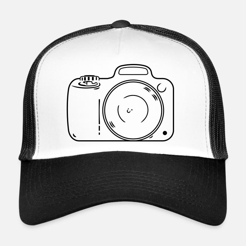 DSLR Camera (1c, Clear Lines) Trucker Cap