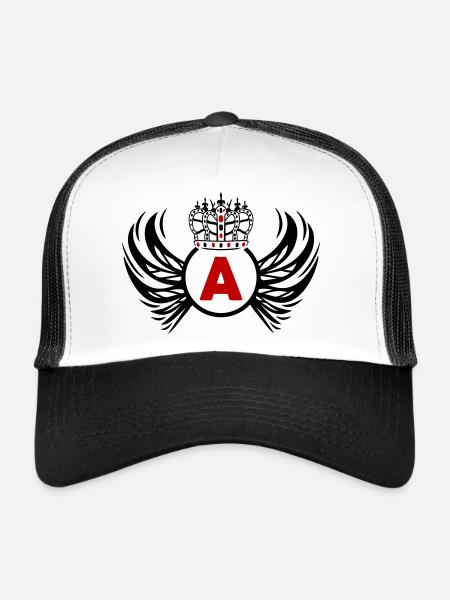 coat of arms A - Trucker Cap - white/black - Front