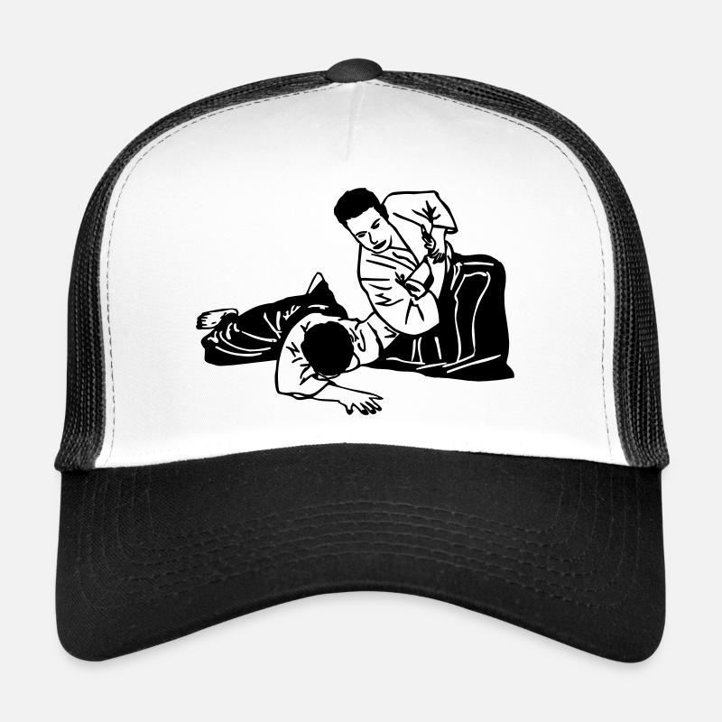 Aikido - Trucker Cap - Weiß/Schwarz