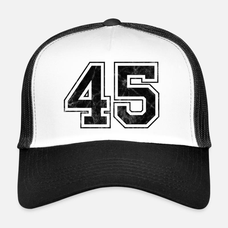 Numéro 45 Casquette trucker 
