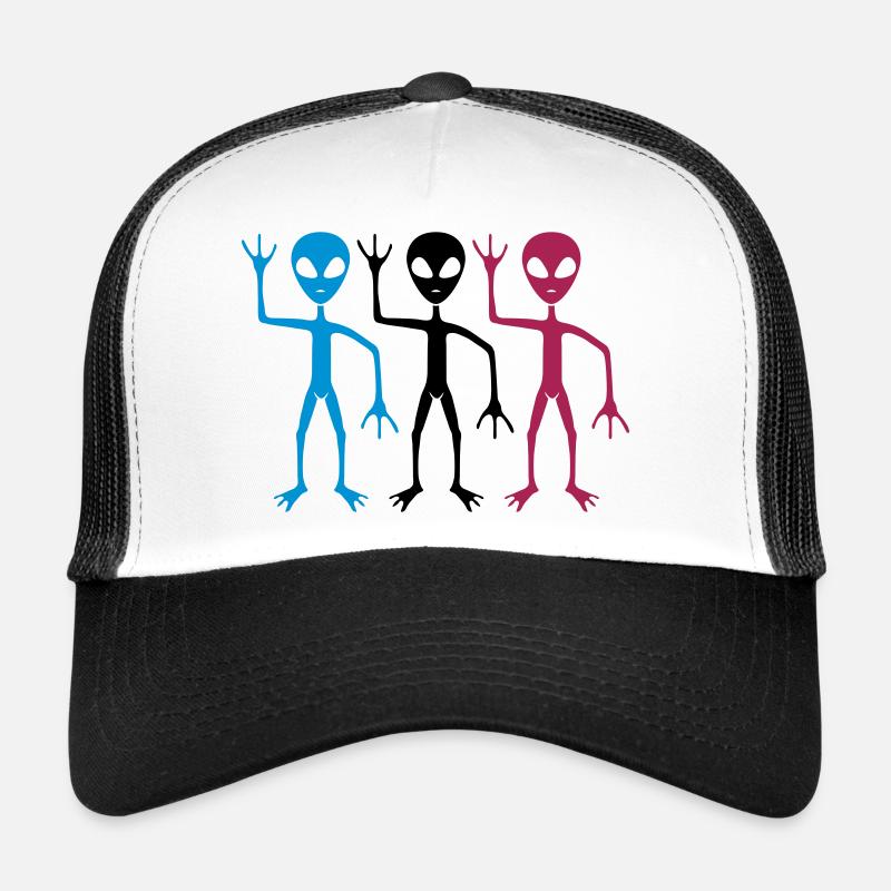Équipage coloré Équipe Aliens Casquette trucker 