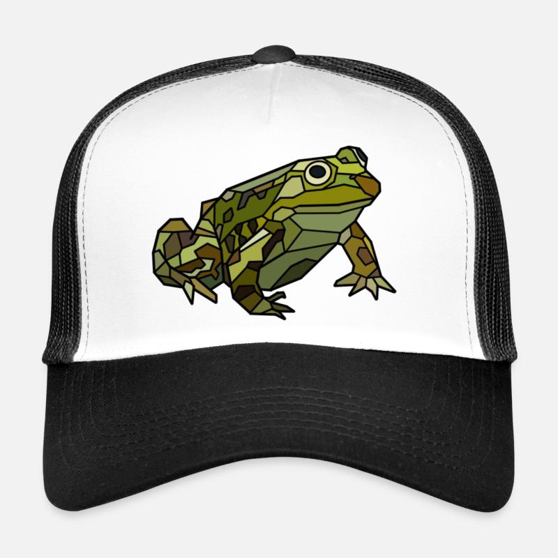 Frog - Trucker Cap - white/black