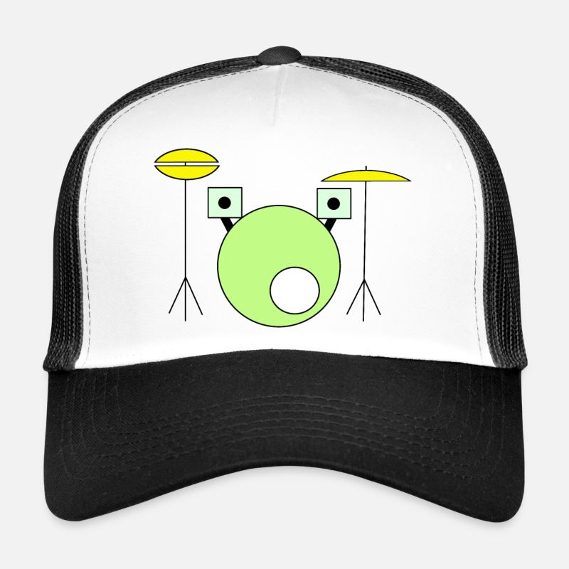 Comic Figure Combined Trucker Cap