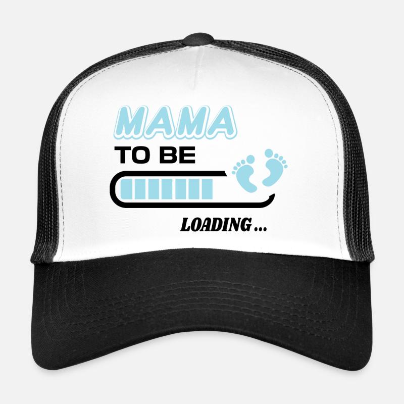 future maman. Patienter cadeau naissance Casquette trucker 