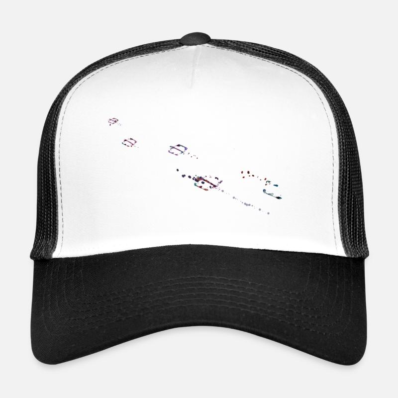Retour à la maison 2 - Casquette trucker  - blanc/noir