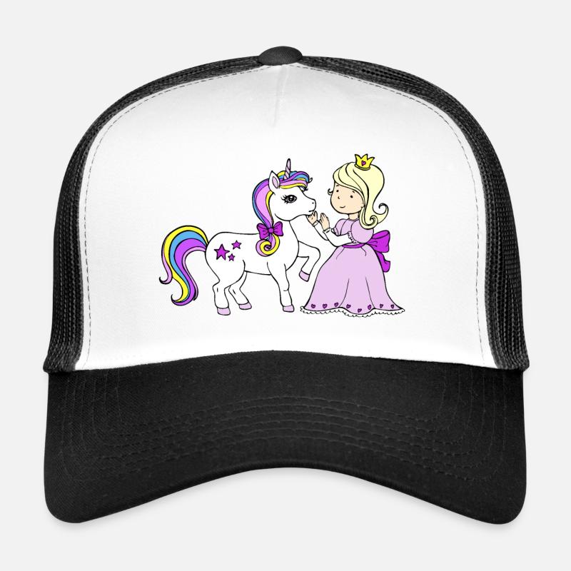 Einhorn mit Prinzessin Trucker Cap