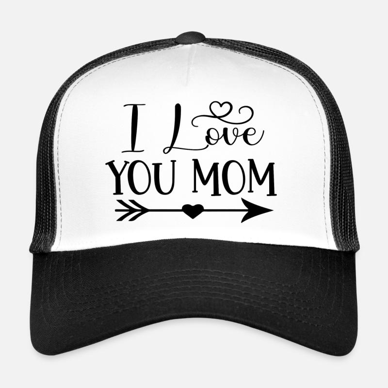 Je t'aime, maman Casquette trucker 