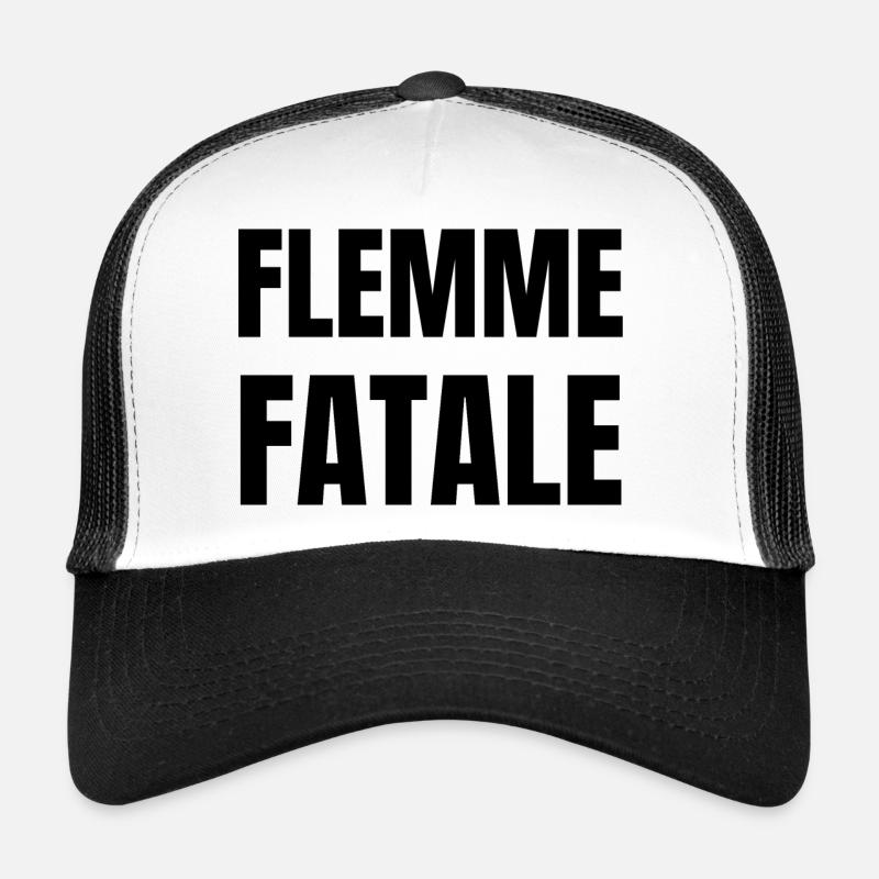 flemme fatale Casquette trucker 