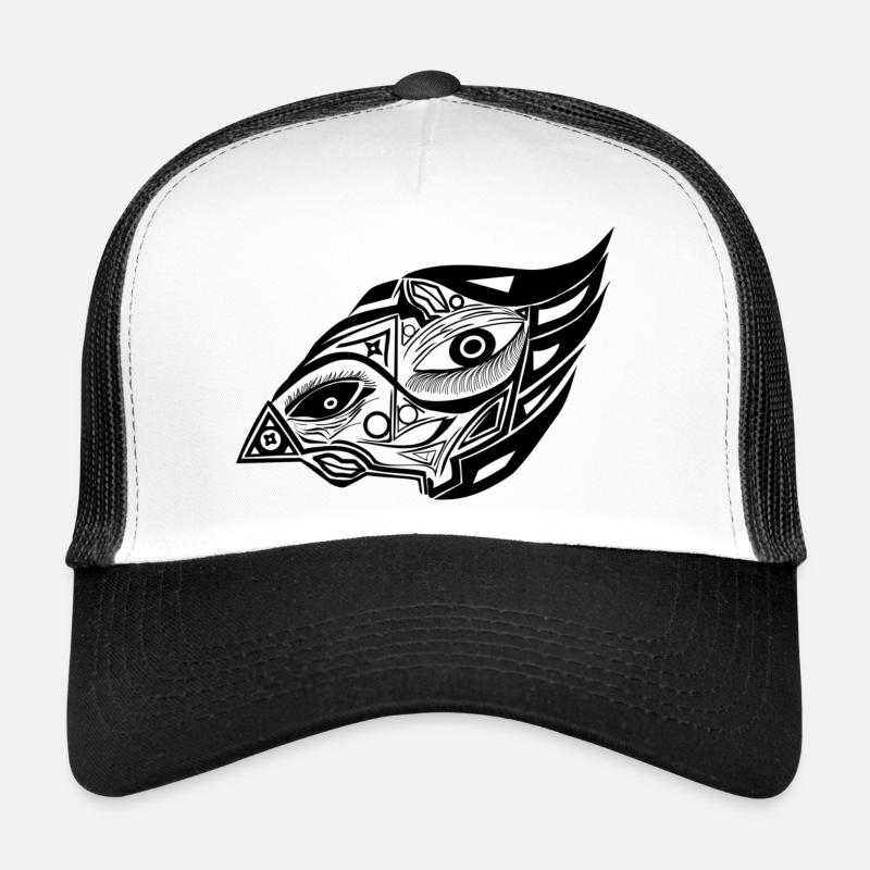 Triade éternelle de l’oiseau Casquette trucker 