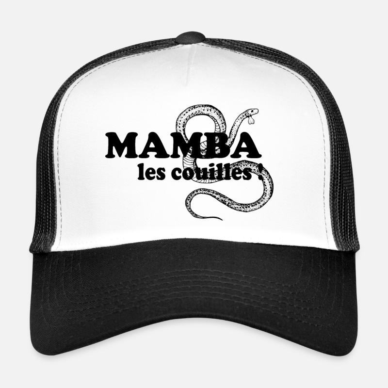 serpent mamba les couilles Casquette trucker 