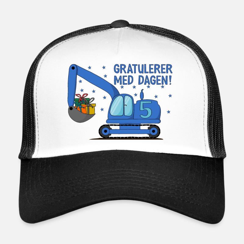 Gravemaskin Gratulerer med dagen 5 Trucker Cap