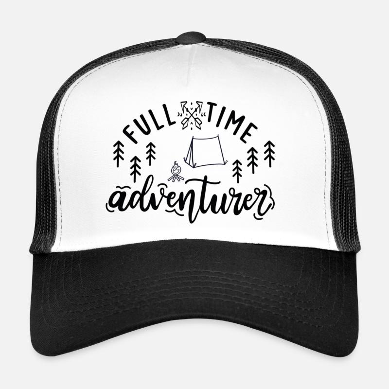 full time adventurer ZeichenflÑche 1 Casquette trucker 