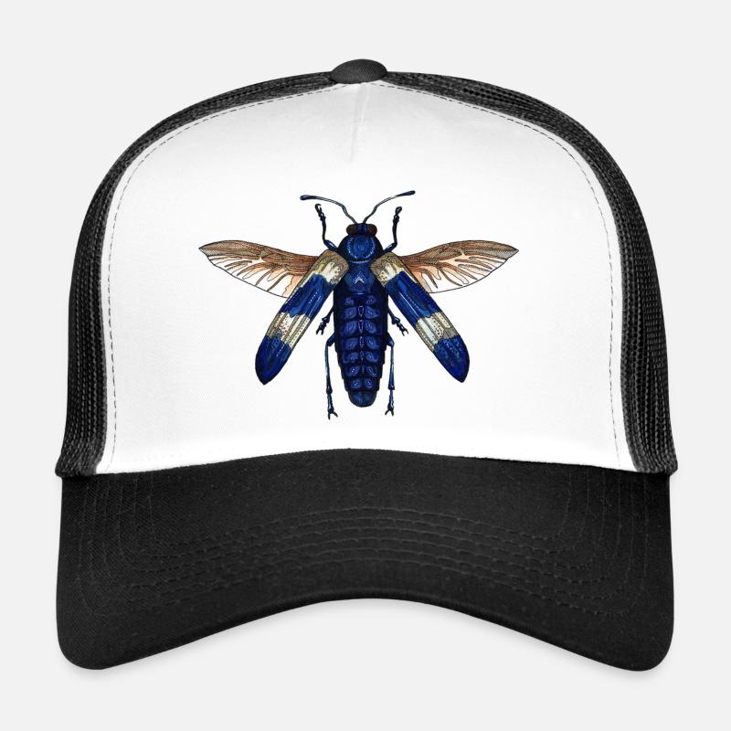Big Blue Beetle Trucker Cap