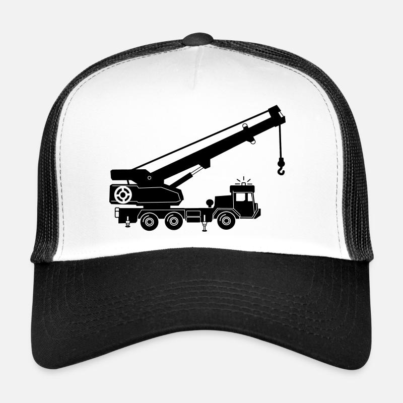 Kranwagen oder Abschleppwagen Trucker Cap