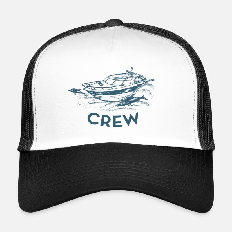 Motorboat Crew Trucker Cap