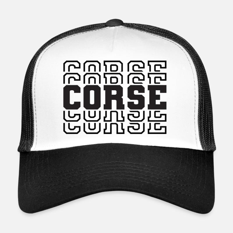 Korsische Design-Geschenkidee Trucker Cap