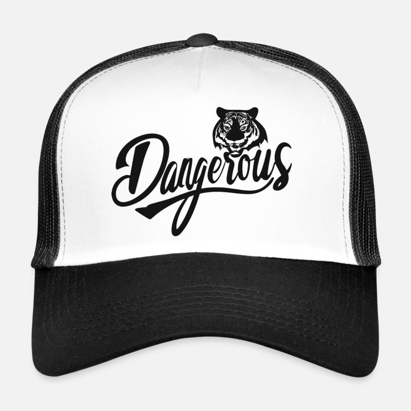 Tigre blanc coréen Casquette trucker 
