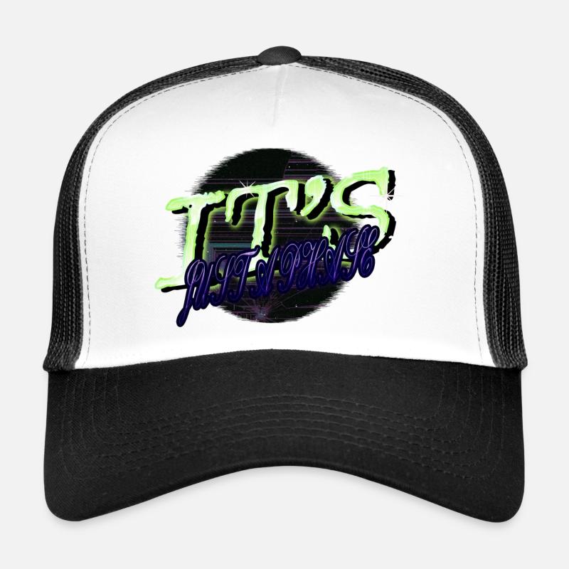 conspiracy bday spaceship gift present idea Trucker Cap
