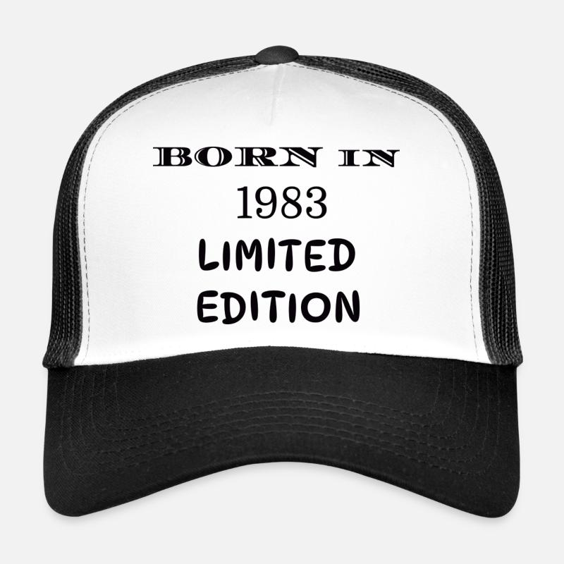 Born in 1983 édition limited Casquette trucker 
