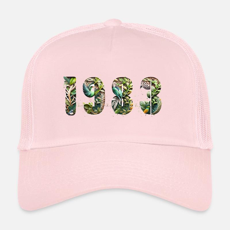 1983 Fleurs Nature Casquette trucker 