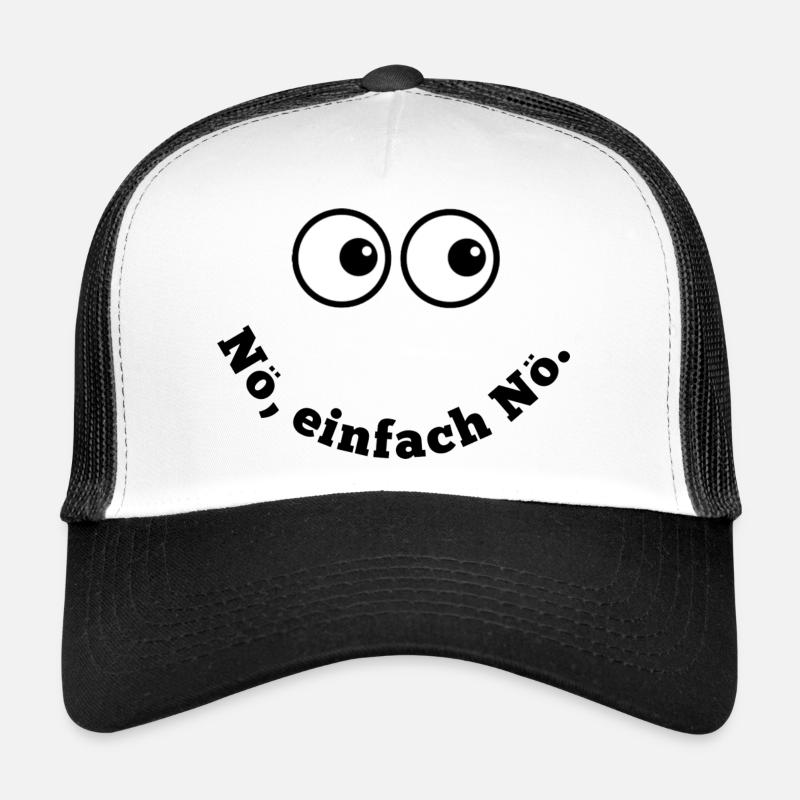 Nö, einfach Nö Smiley Trucker Cap