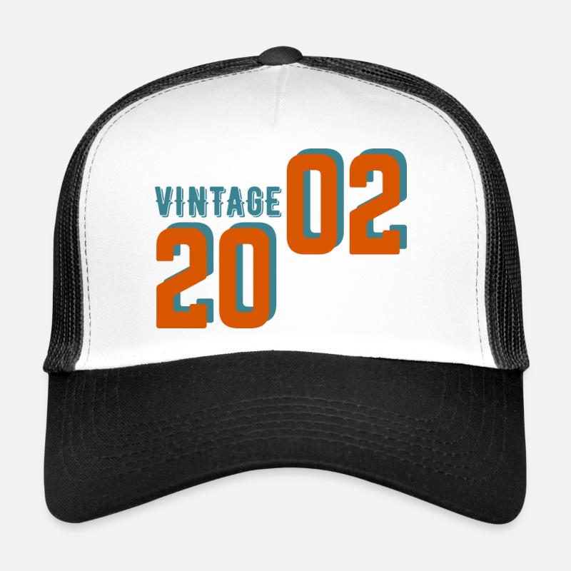 Vintage rétro 2002 Casquette trucker 