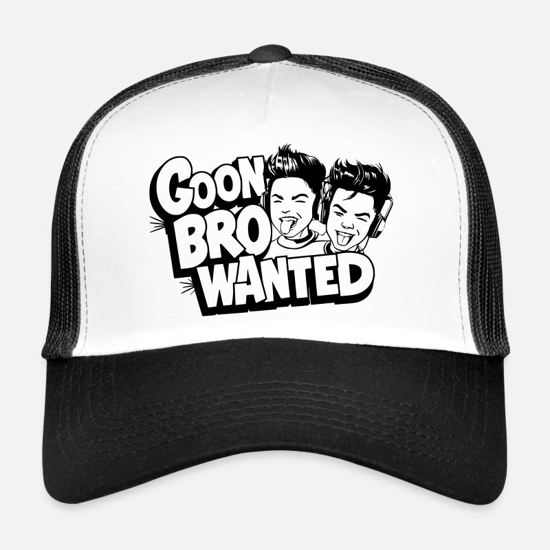 Goon Bro Gesucht - Goon Bro Wanted Casquette trucker 