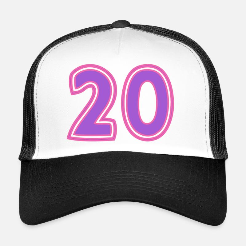 20. 20 YEARS. 20th ANNIVERSARY. 20TH ANNIVERSARY. Trucker Cap