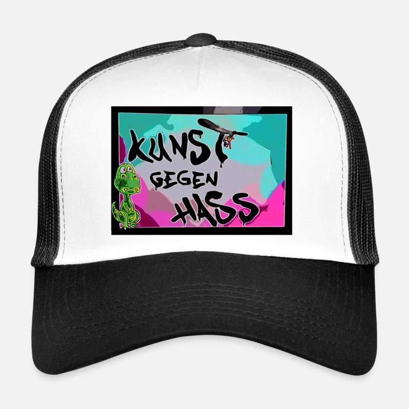 Art against hate Trucker Cap