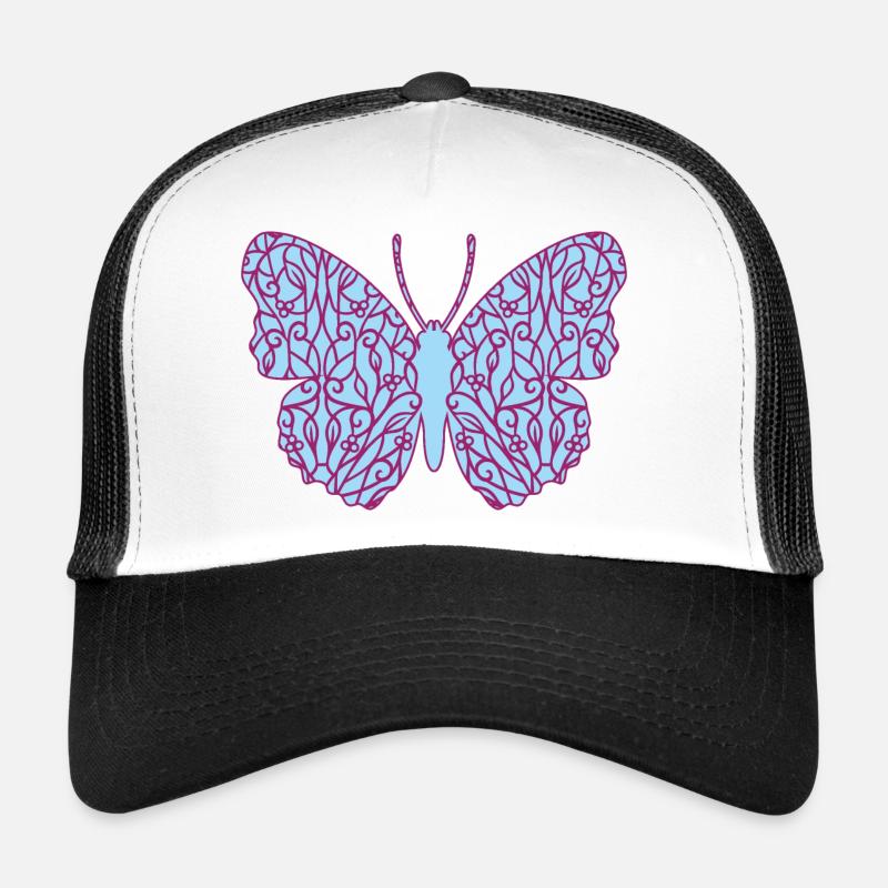 Dekorativer Schmetterling Trucker Cap