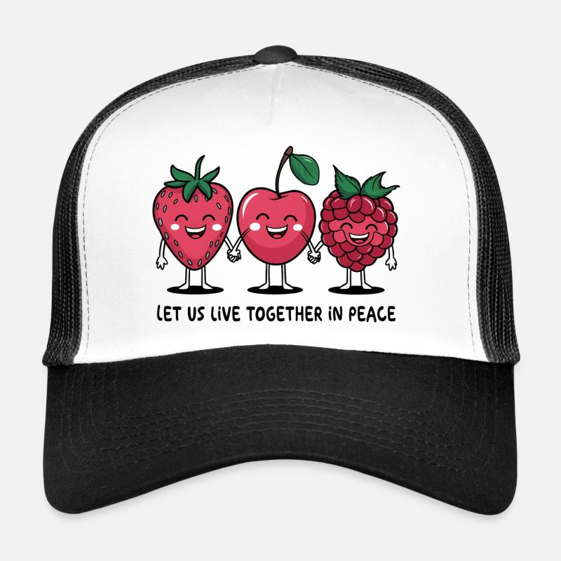 Baies de la paix Casquette trucker 