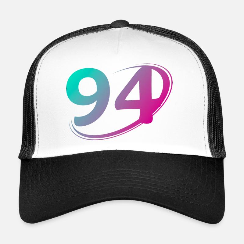Number 94 multicolor Trucker Cap