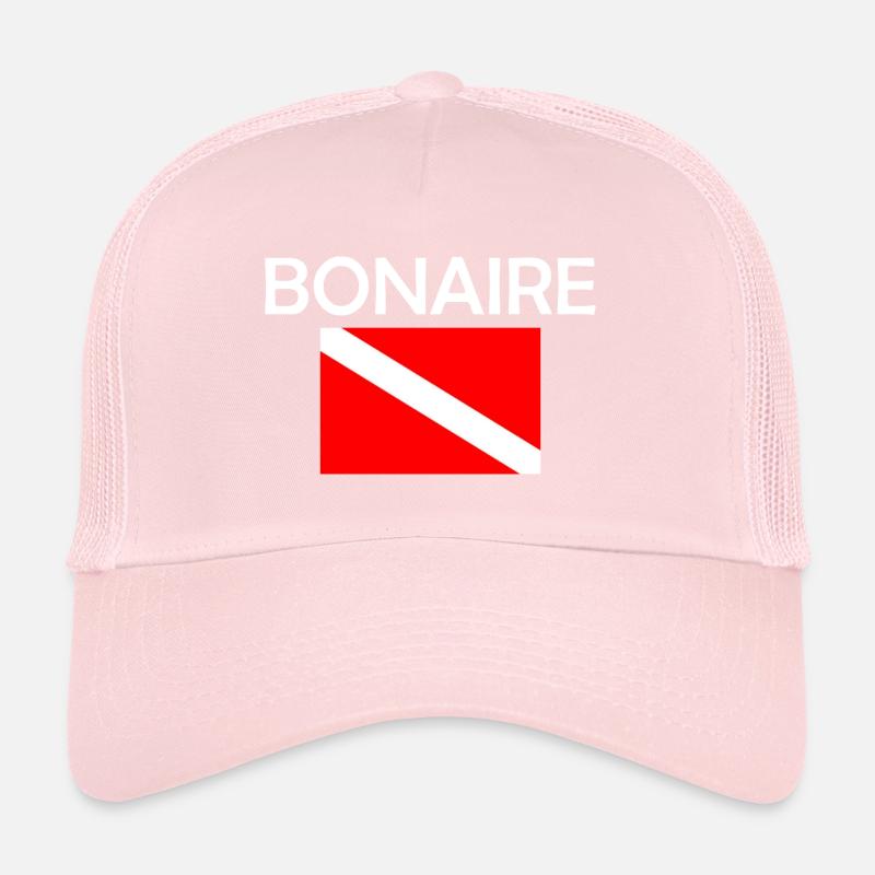 Drapeau de plongée Bonaire - Plongée sous-marine - Plongée sous-marine - Tauchen Casquette trucker 