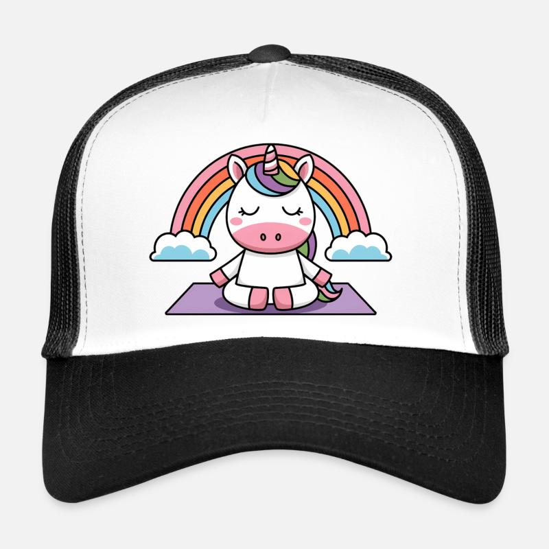 licorne de yoga Casquette trucker 
