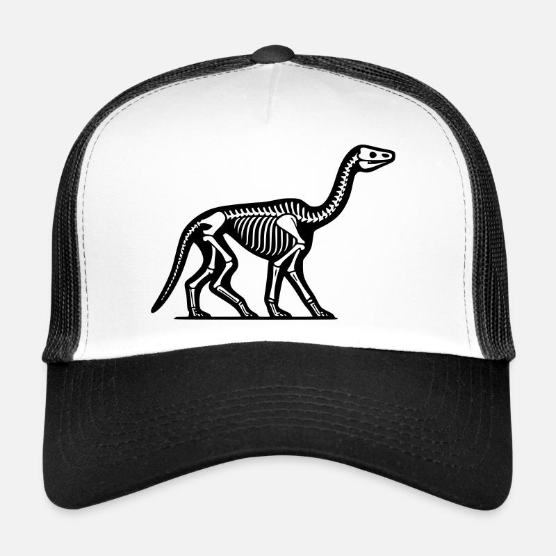 Dinosaure squelette Casquette trucker 