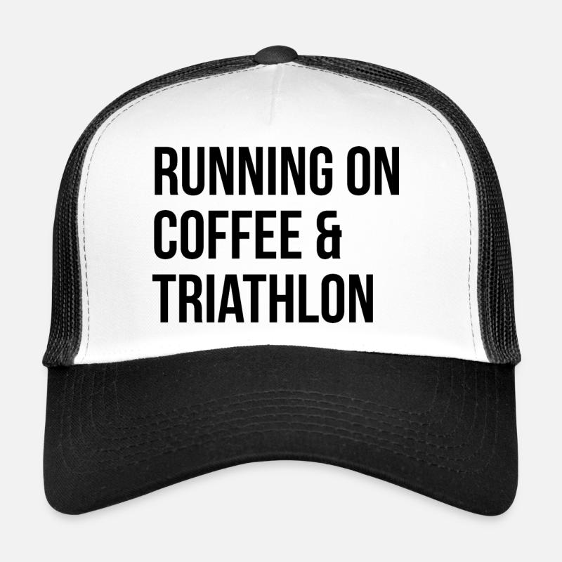Triathlon - Trucker Cap - Weiß/Schwarz