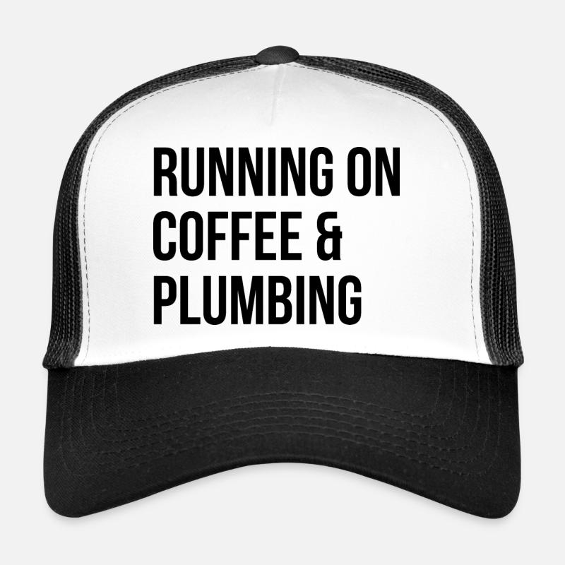 Plumber - Trucker Cap - white/black