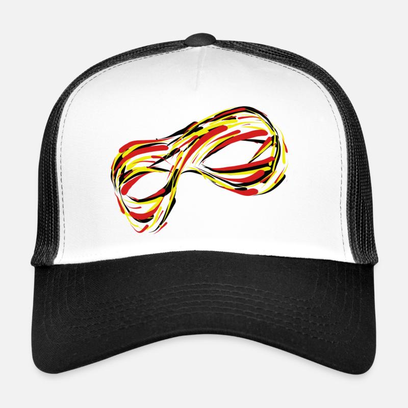 Red Mask: Focus on Mysticism Trucker Cap