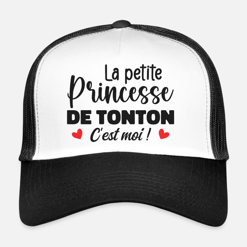 La petite princesse de tonton Casquette trucker 