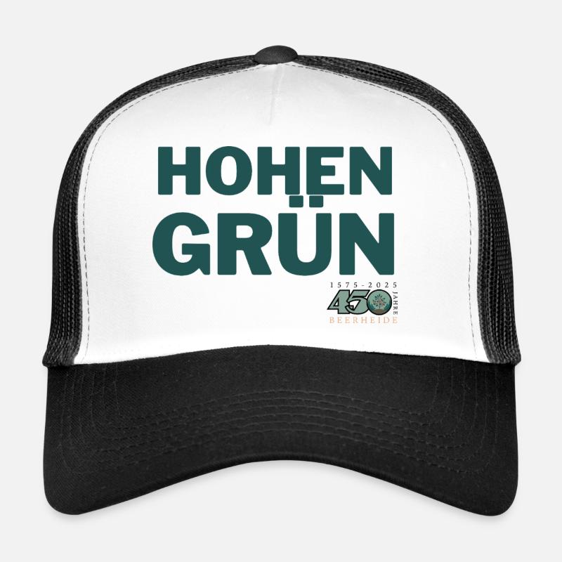 HOHENGRÜN - Trucker Cap - Weiß/Schwarz