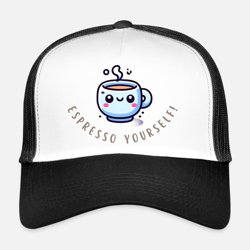 Espresso Yourself – Chemise de café drôle Casquette trucker 