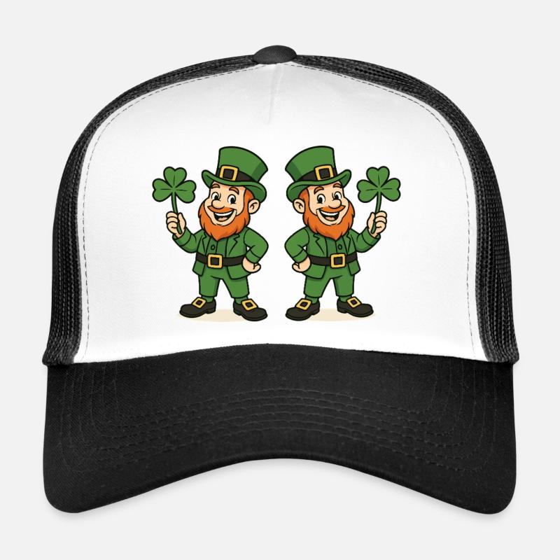 leprechaun kleeblatt 2 Trucker Cap