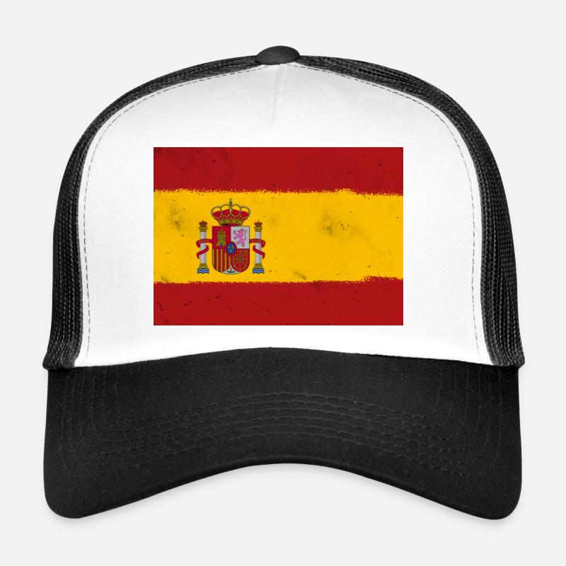 Flagge von Spanien Trucker Cap