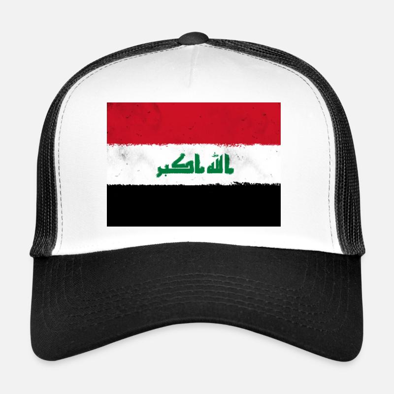 Flagge des Irak Trucker Cap